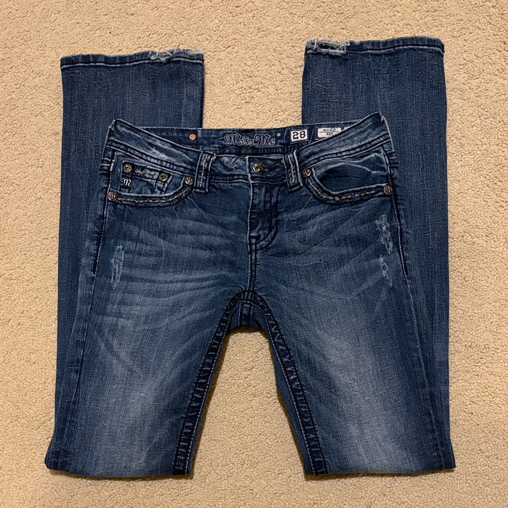 Miss Me Distressed Denim